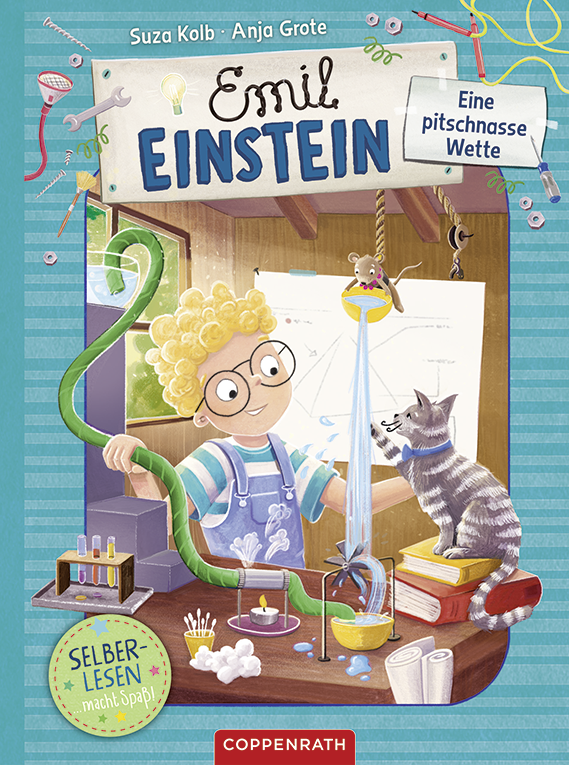 Buchcover: Emil Einstein - Eine pitschnasse Wette
